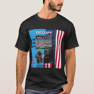 Camiseta Ocupe Wall Street - o parque 2011 de Zuccotti