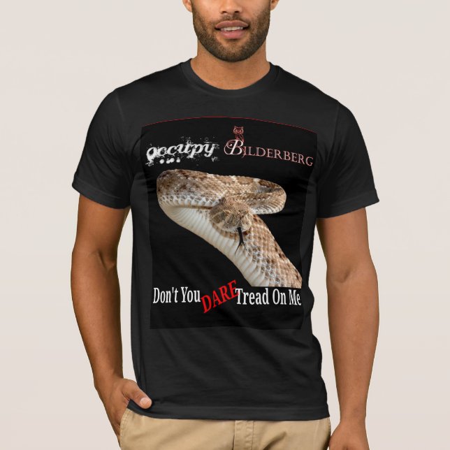 Camiseta ocuy bilderberg 2012, não se atreva a me atacar? (Frente)