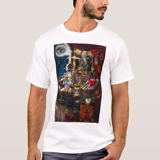 Camiseta Odd Fellows Symbólica Vanitas (Frente)