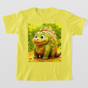 Camiseta OddFriends - Poster de Dino Chubby Engraçado