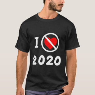 Camiseta Odeio 2020 Anos De Mas Pandêmica De Distância Soci