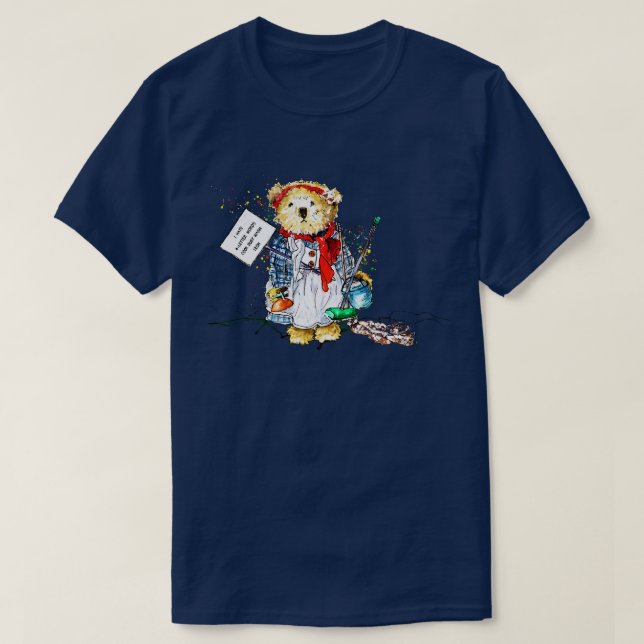 Camiseta Odeio 4 Palavras Carta (Frente do Design)