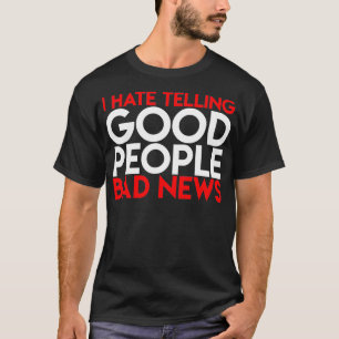 Camiseta Odeio Contar Boas Pessoas Más Notícias Música Letr