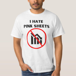 Camiseta Odeio folhas rosa