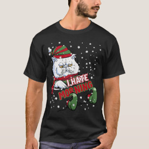 Camiseta Odeio Gato Gato Gatinho Irritado Gatinho Gatinho G