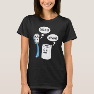 Camiseta Odeio O Meu Trabalho De Banheira