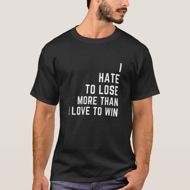 Camiseta Odeio Perder (Frente)