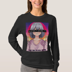 Camiseta Odeio Que Ainda Estou Esperando Estética