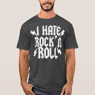 Camiseta Odeio Rock n Roll