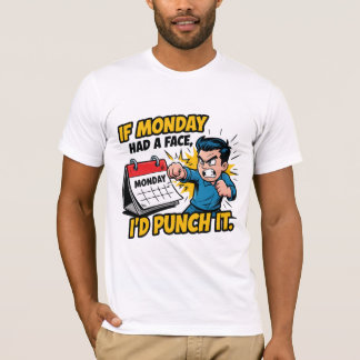 Camiseta Odeio segunda-feira