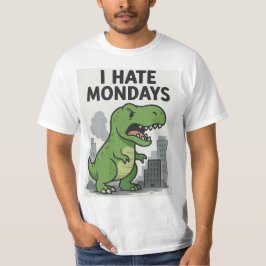 Camiseta Odeio segundas