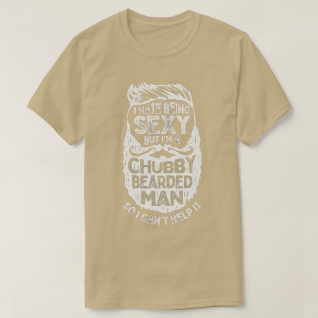 Camiseta Odeio Ser Sexy, Mas Sou Um Homem Arrependido (Frente do Design)