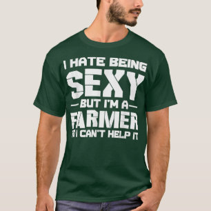 Camiseta Odeio ser Sey, mas sou um fazendeiro, então não po