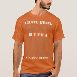 Camiseta Odeio ser Sey, mas sou um homem de barba