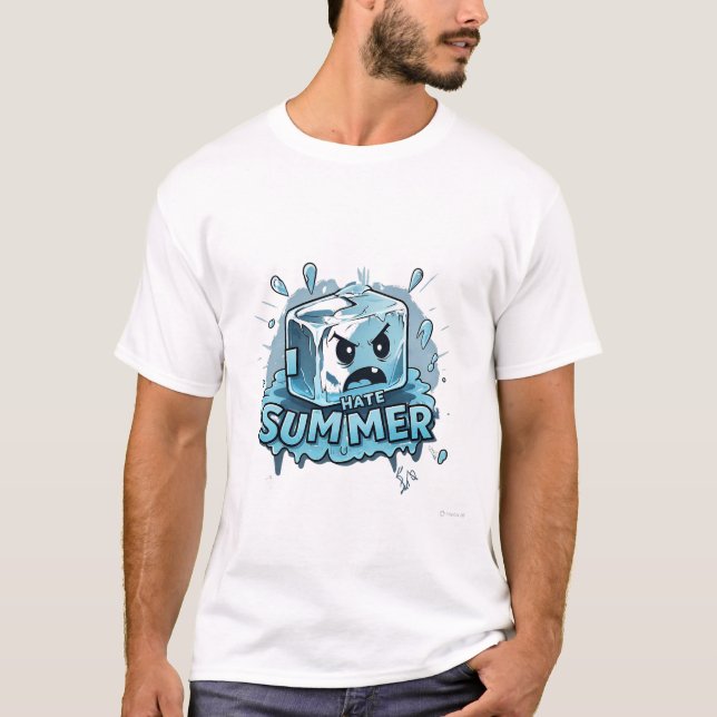Camiseta Odeio Verão (Frente)