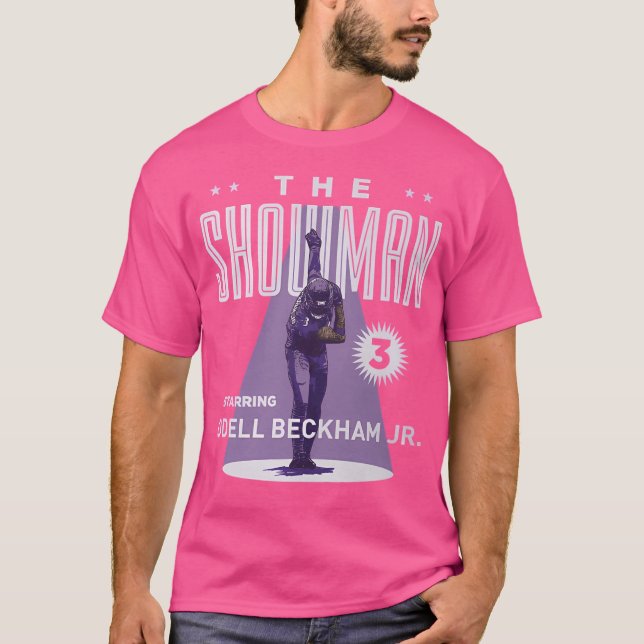 Camiseta Odell Beckham Jr. The Showman (Frente)