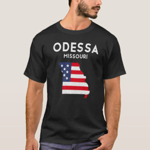 Camiseta Odessa Missouri EUA State America Viagem Missouri