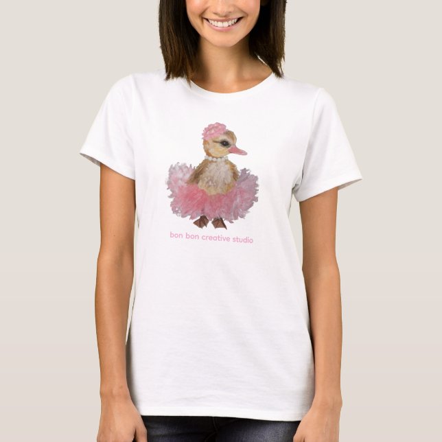Camiseta Odette a Bailarina Patinha (Frente)