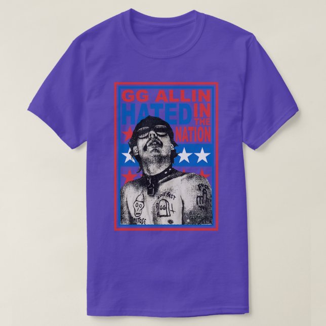 Camiseta Odiado na Nação (Frente do Design)