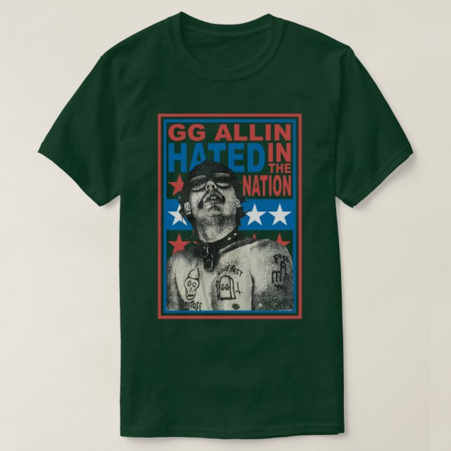 Camiseta Odiado na Nação (Frente do Design)