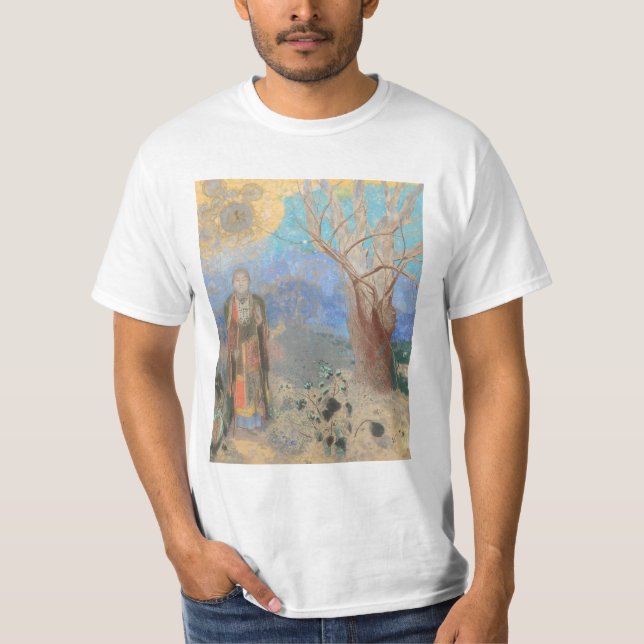 Camiseta Odilon Redon: Le Bouddha, Buddha (Frente)