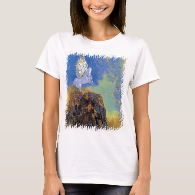 Camiseta Odilon Redon Pegasus - Mitologia Grega Simbolismo (Frente)