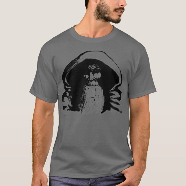Camiseta Odin, mestre dos mistérios (Frente)