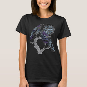 Camiseta Odin s Ravens Viking Celtic Huginn Muninn