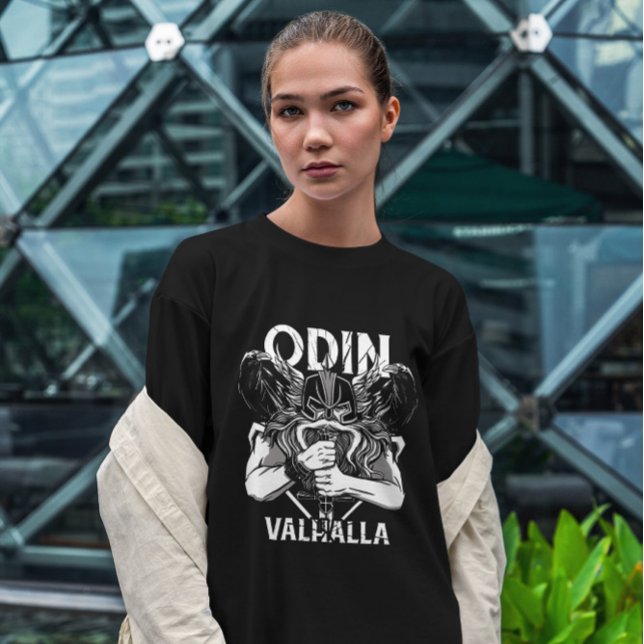 Camiseta Odin Valhalla Viking (Criador carregado)