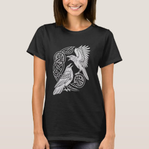 Camiseta Odinu2019s Ravens Huginn & Muninn u2013 Nórdico
