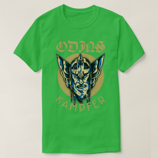 Camiseta Odinx27s Fighters Viking (Frente do Design)