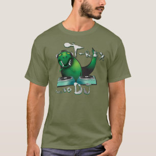 Camiseta Ódios de T-Rex ao DJ