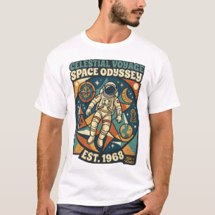 Camiseta Odisseia Espacial – Aventura Cósmica para Amantes