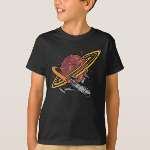 Camiseta Odisseia no Espaço: O Segredo de Saturno