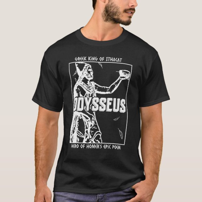 Camiseta Odisseuss Ulisses Rei Grego de Ithaca (Frente)