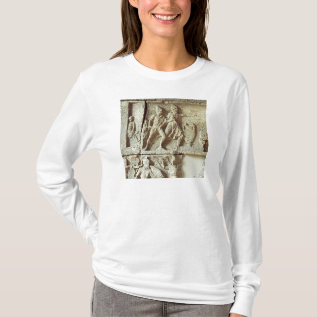 Camiseta Odysseus que descobre os pretendentes de sua (Frente)