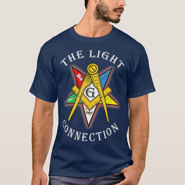 Camiseta OES Mason O Dia Da Praça Da Estrela Da Ligação Lev (Frente)