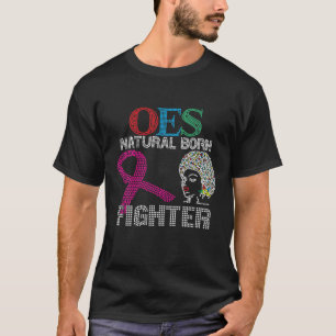 Camiseta OES Nascer Natural Figura Ponto-Impressão de-mama