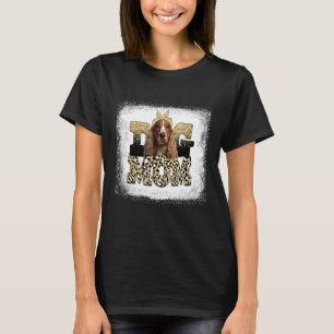 Camiseta Oeste Leopardo Inglês Springer Espanhol Mãe Mothe