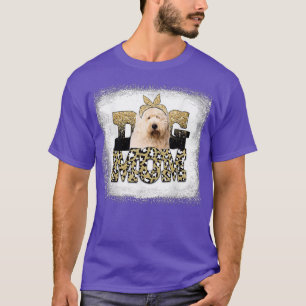 Camiseta Oeste Leopardo Velha Inglês Mães pastoras