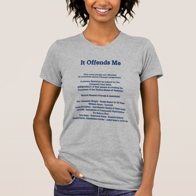 Camiseta Ofende-me que algumas pessoas estão ofendidas (Frente)