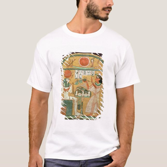 Camiseta Ofenmut que oferece a Osiris, Stele de Ofenmut de (Frente)