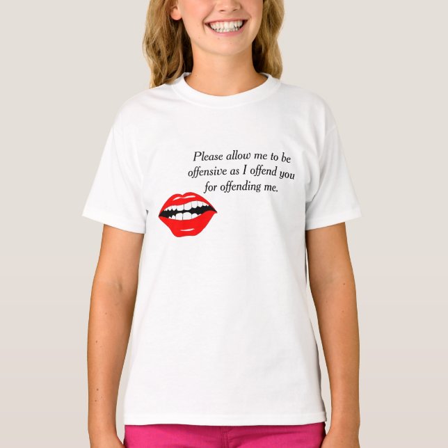 Camiseta Ofensiva para ofender (Frente)