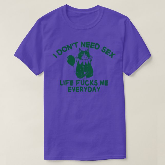 Camiseta Ofensivo engraçado (Frente do Design)