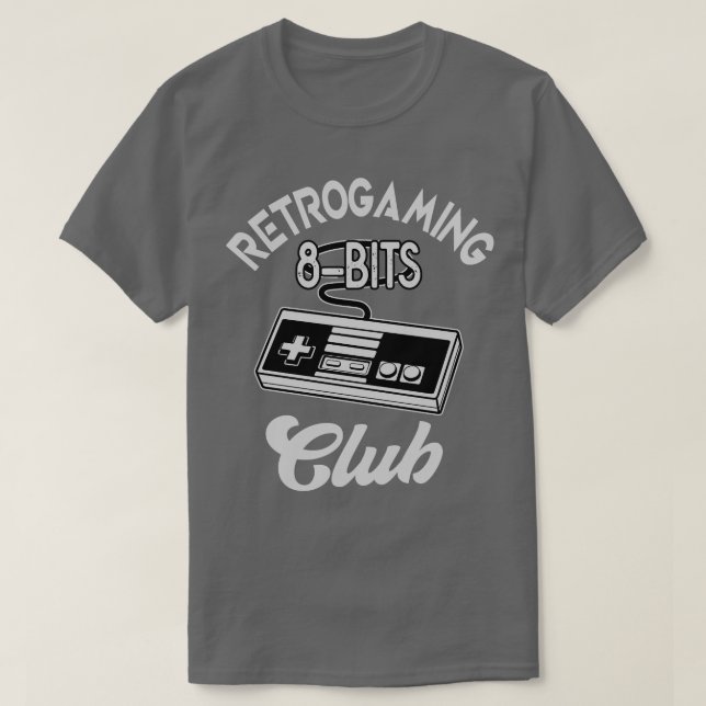 Camiseta Oferta da controladora de 8 bits para reposicionam (Frente do Design)