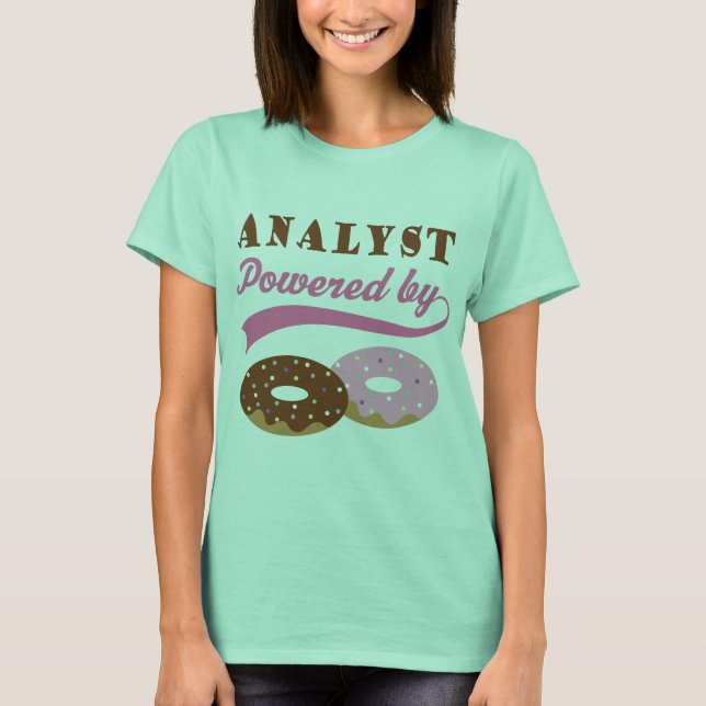 Camiseta Oferta de analistas (Rosquinha) (Frente)