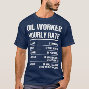Camiseta Oferta de Aniversário Engraçado de Taxa Horária