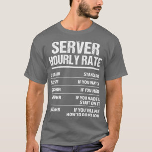 Camiseta Oferta de Aniversário Engraçado de Taxa Horária do