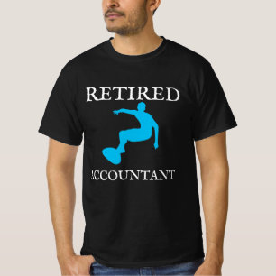 Camiseta Oferta de aposentadoria do surfista surfista apose