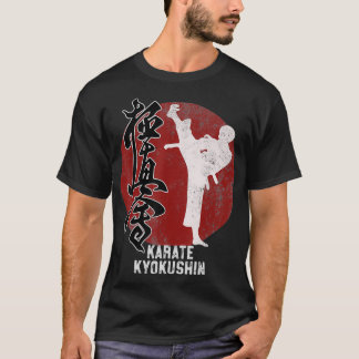 Camiseta Oferta de Arte Marcial de Kyokushin Karate Japonês